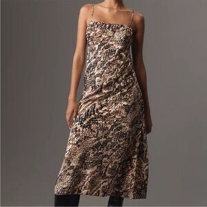 By Anthropologie Square-Neck Slip Dress SIZE XL